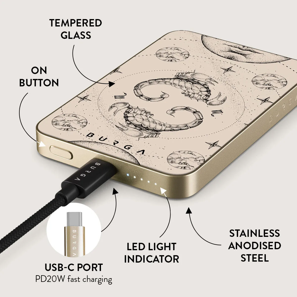Scorpio - Magnetic Power Bank