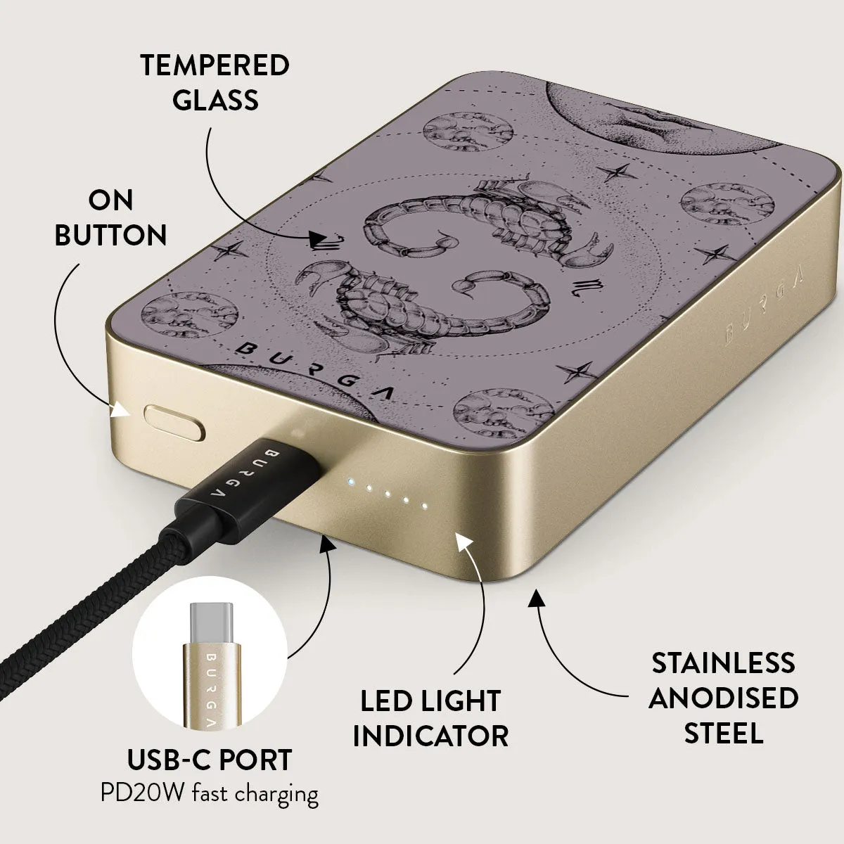 Scorpio - Magnetic Power Bank