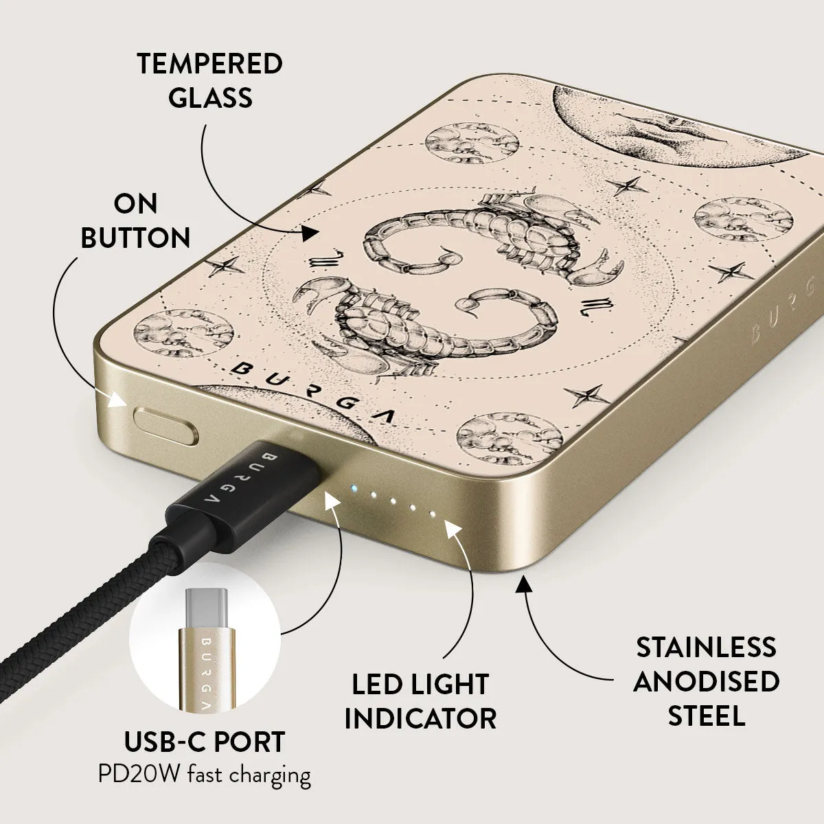 Scorpio - Magnetic Power Bank