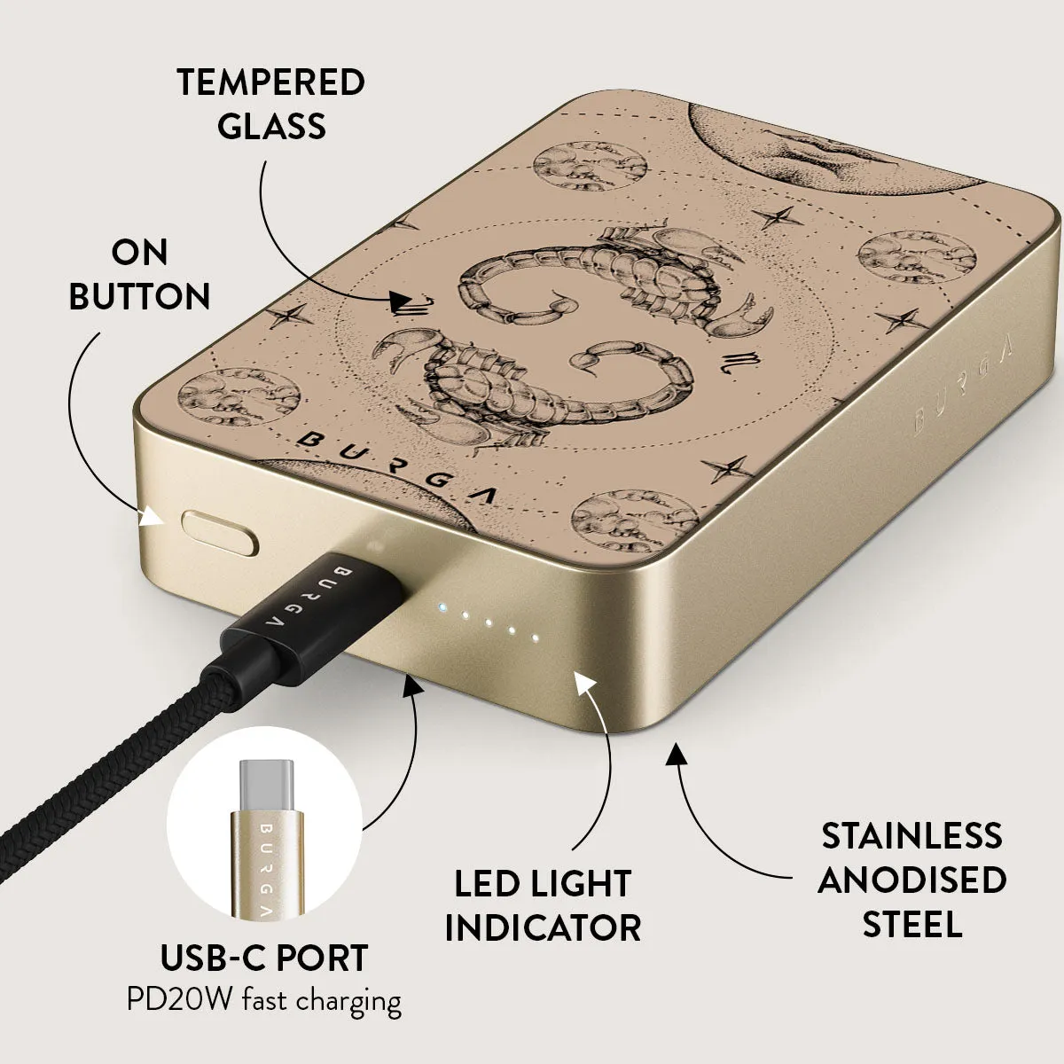 Scorpio - Magnetic Power Bank