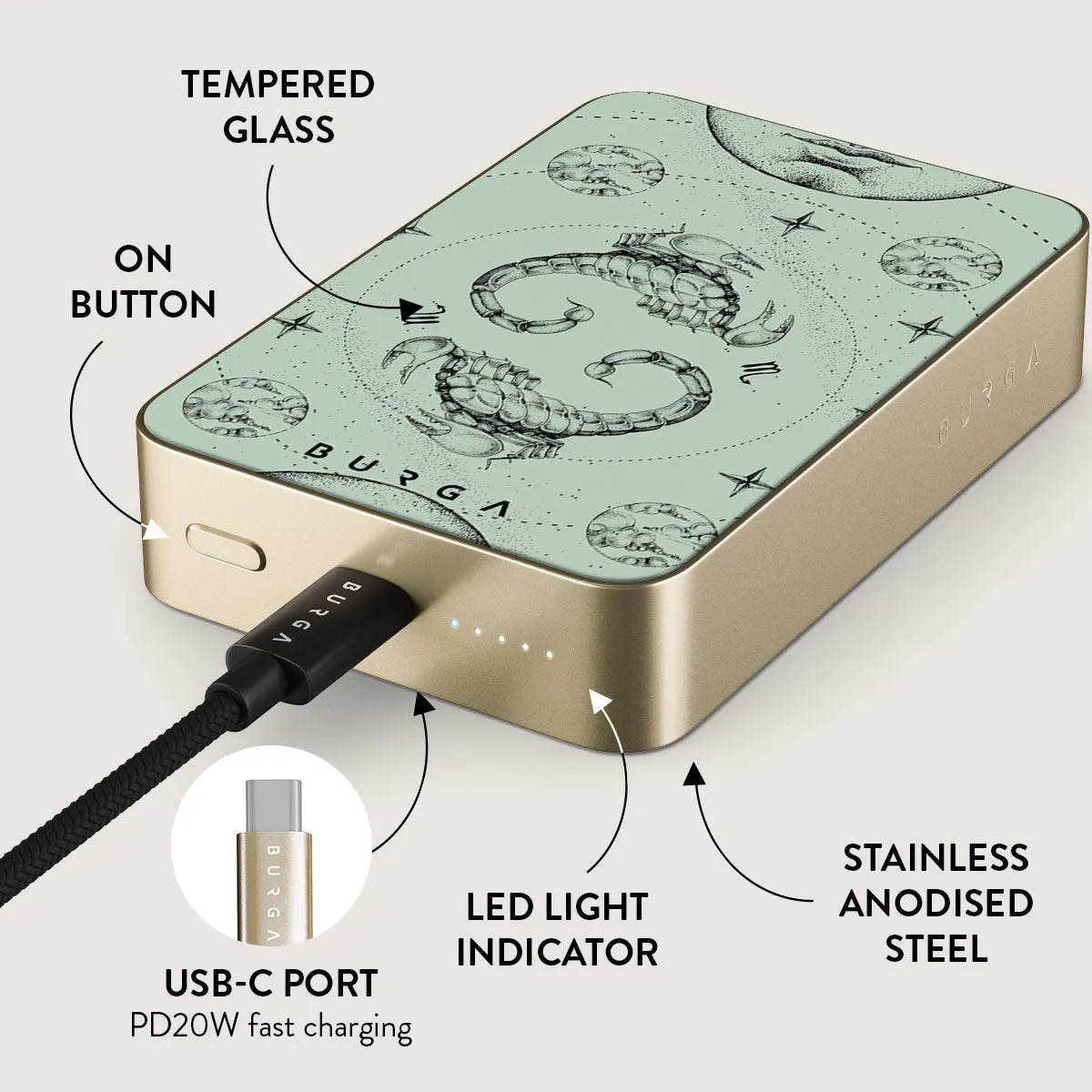 Scorpio - Magnetic Power Bank