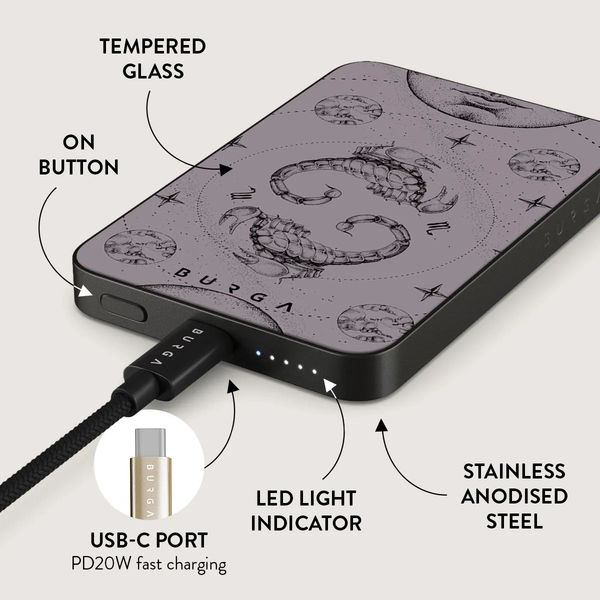 Scorpio - Magnetic Power Bank