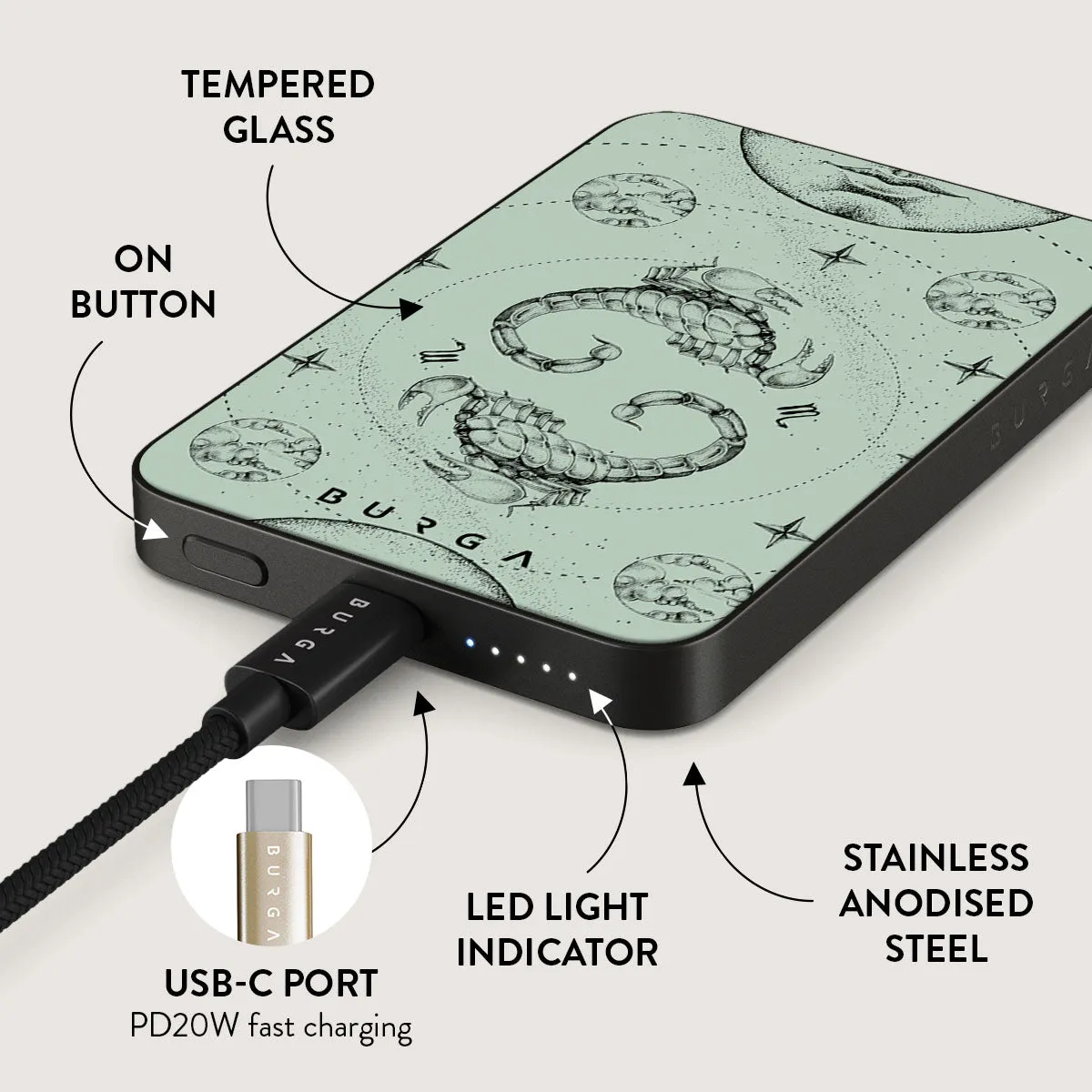 Scorpio - Magnetic Power Bank