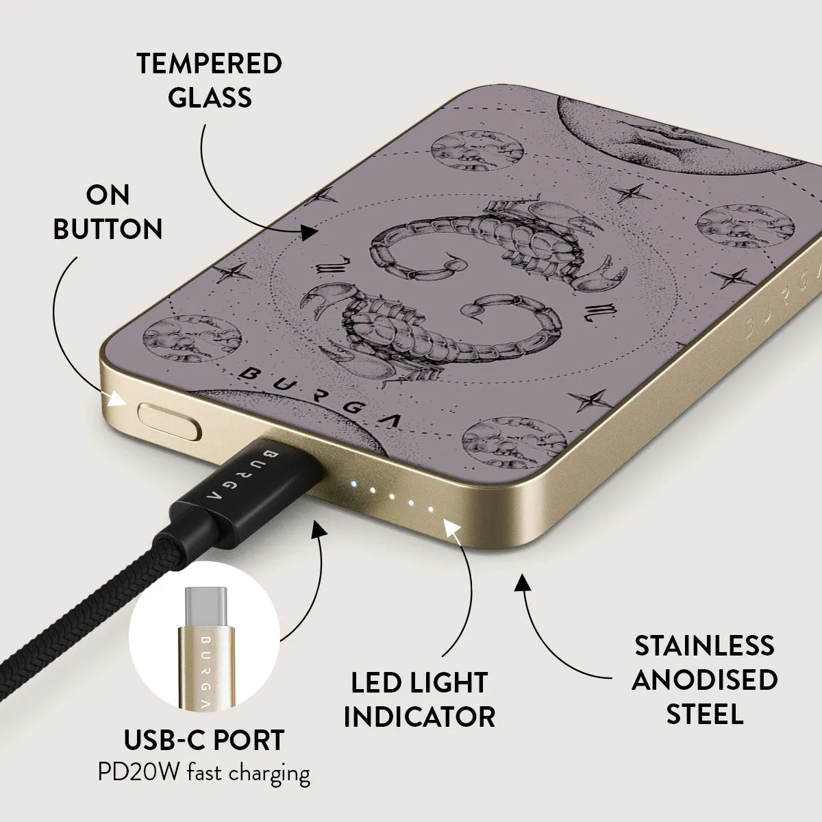 Scorpio - Magnetic Power Bank