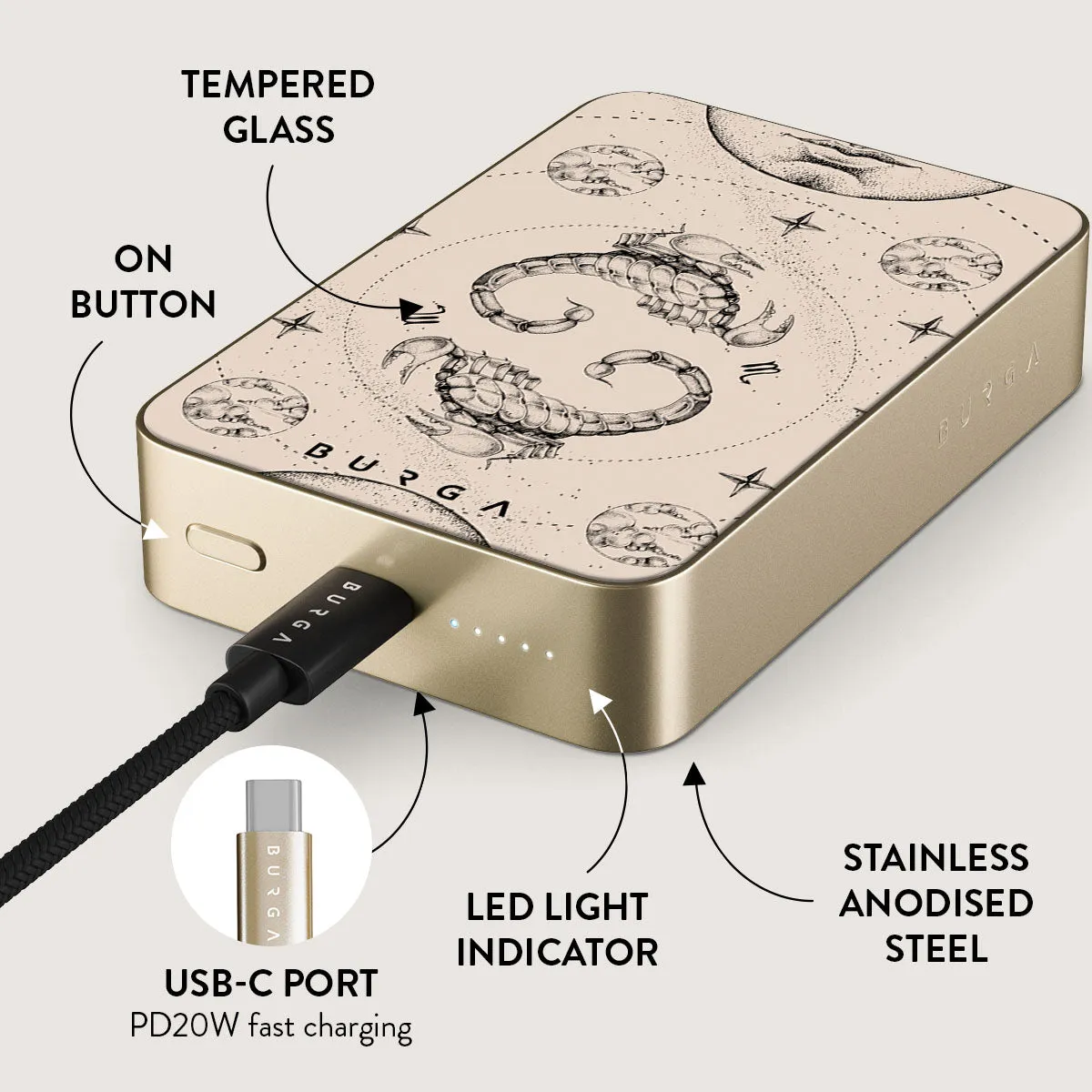 Scorpio - Magnetic Power Bank