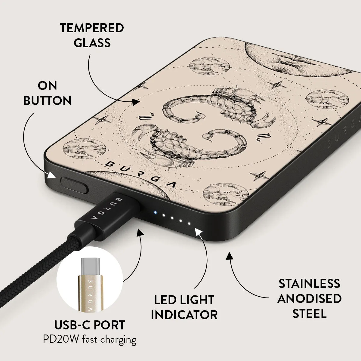 Scorpio - Magnetic Power Bank