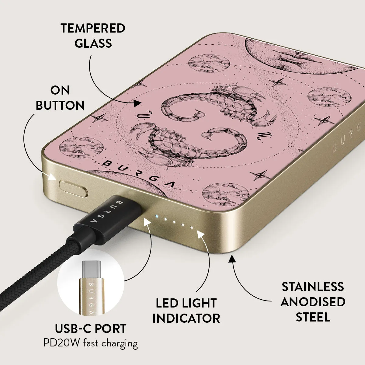 Scorpio - Magnetic Power Bank