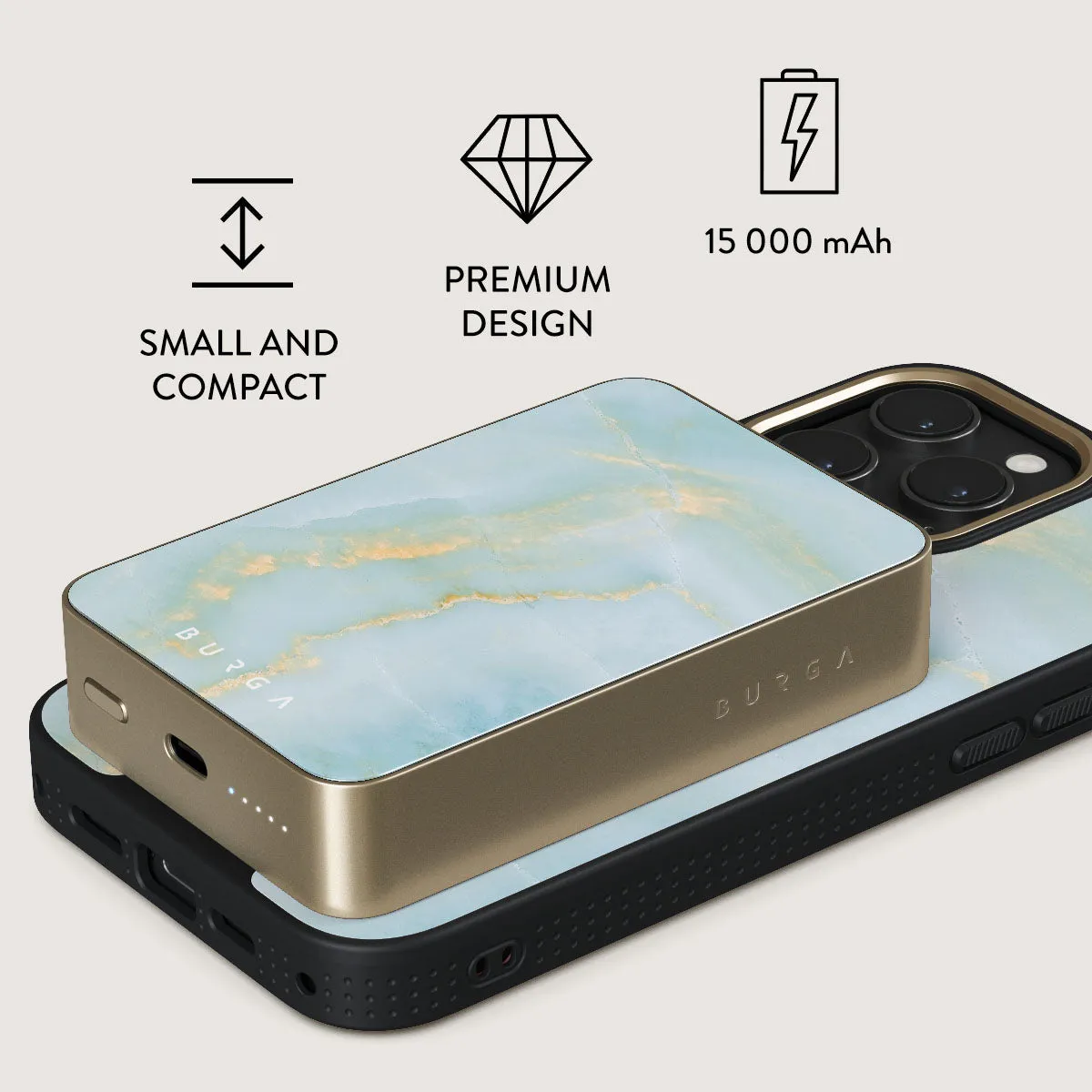 Sea Salt - Magnetic Power Bank