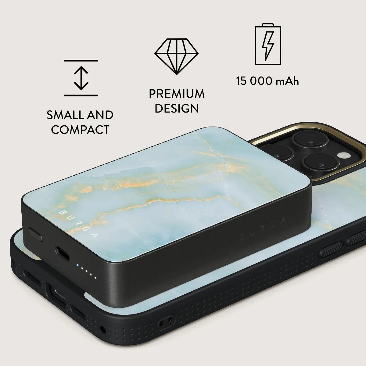 Sea Salt - Magnetic Power Bank