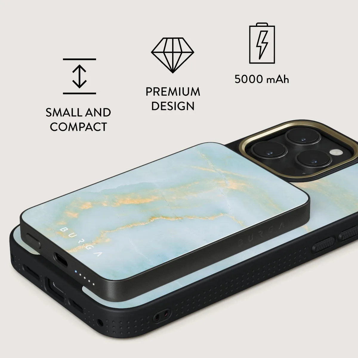 Sea Salt - Magnetic Power Bank