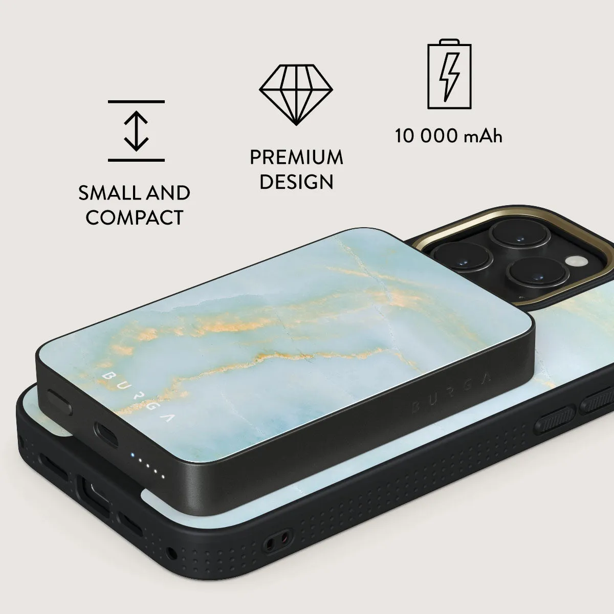 Sea Salt - Magnetic Power Bank