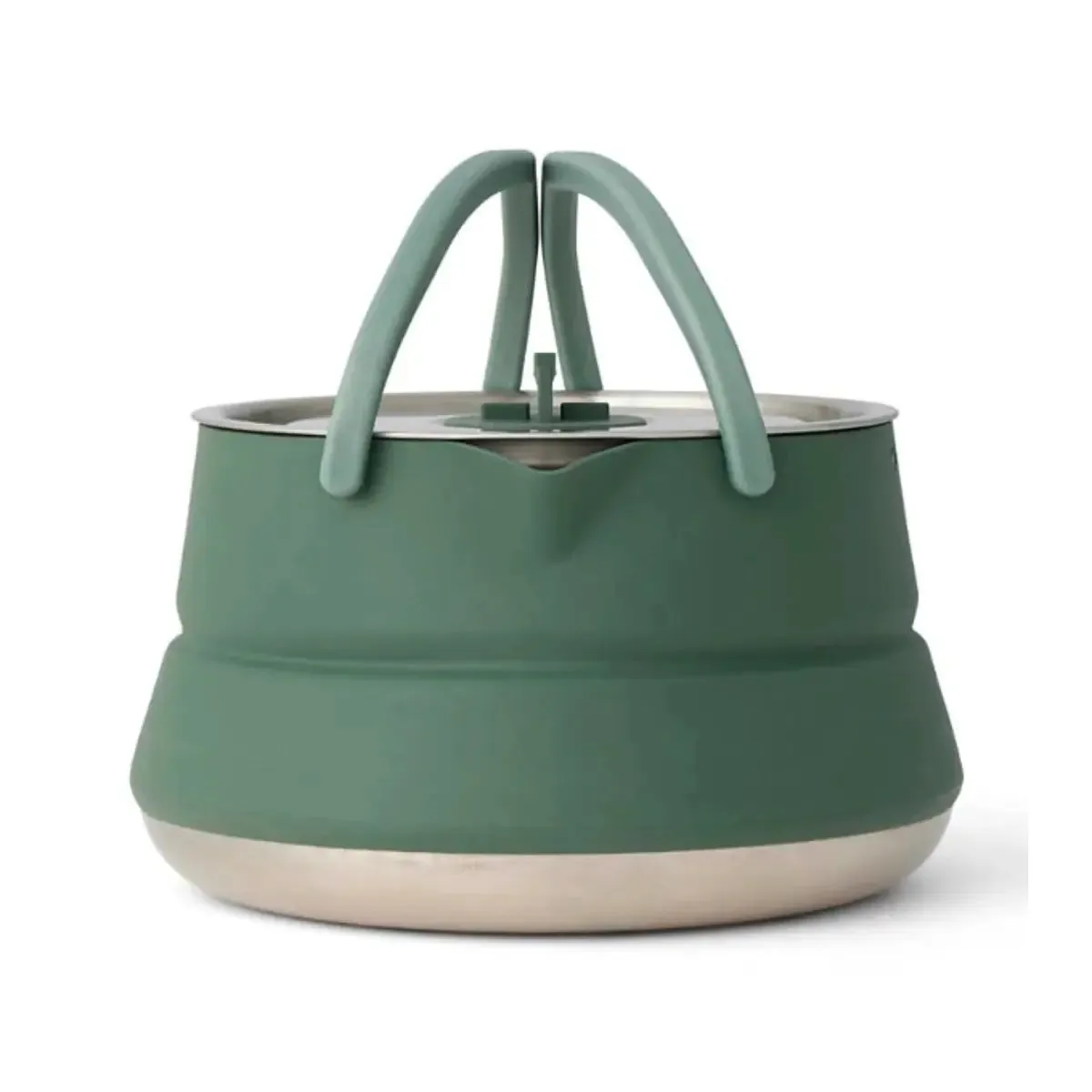 Sea To Summit Detour Stainless Steel Collapsible 1.6L Kettle - Green