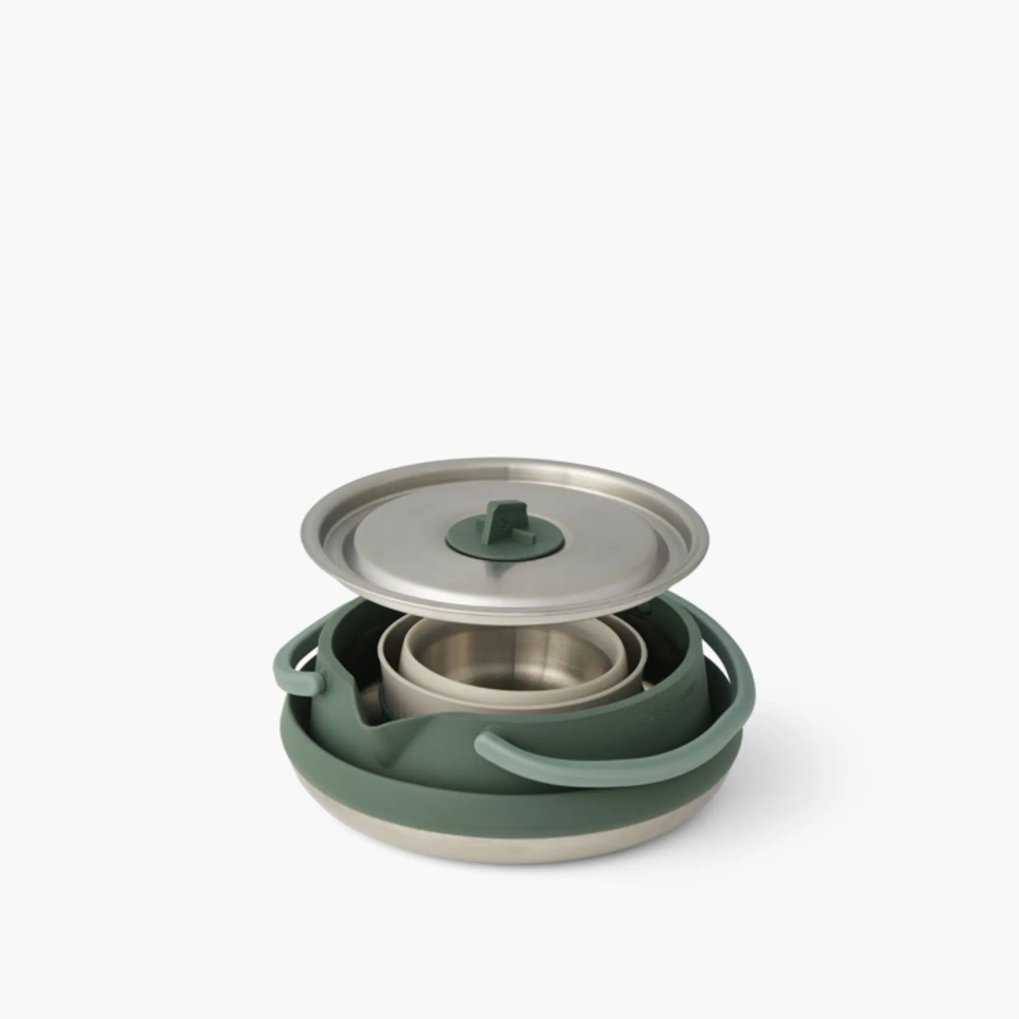 Sea to Summit Detour Stainless Steel Collapsible Kettle Cook Set