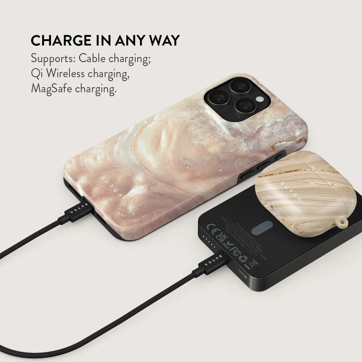 Serene Sunset - Chic Magnetic Power Bank