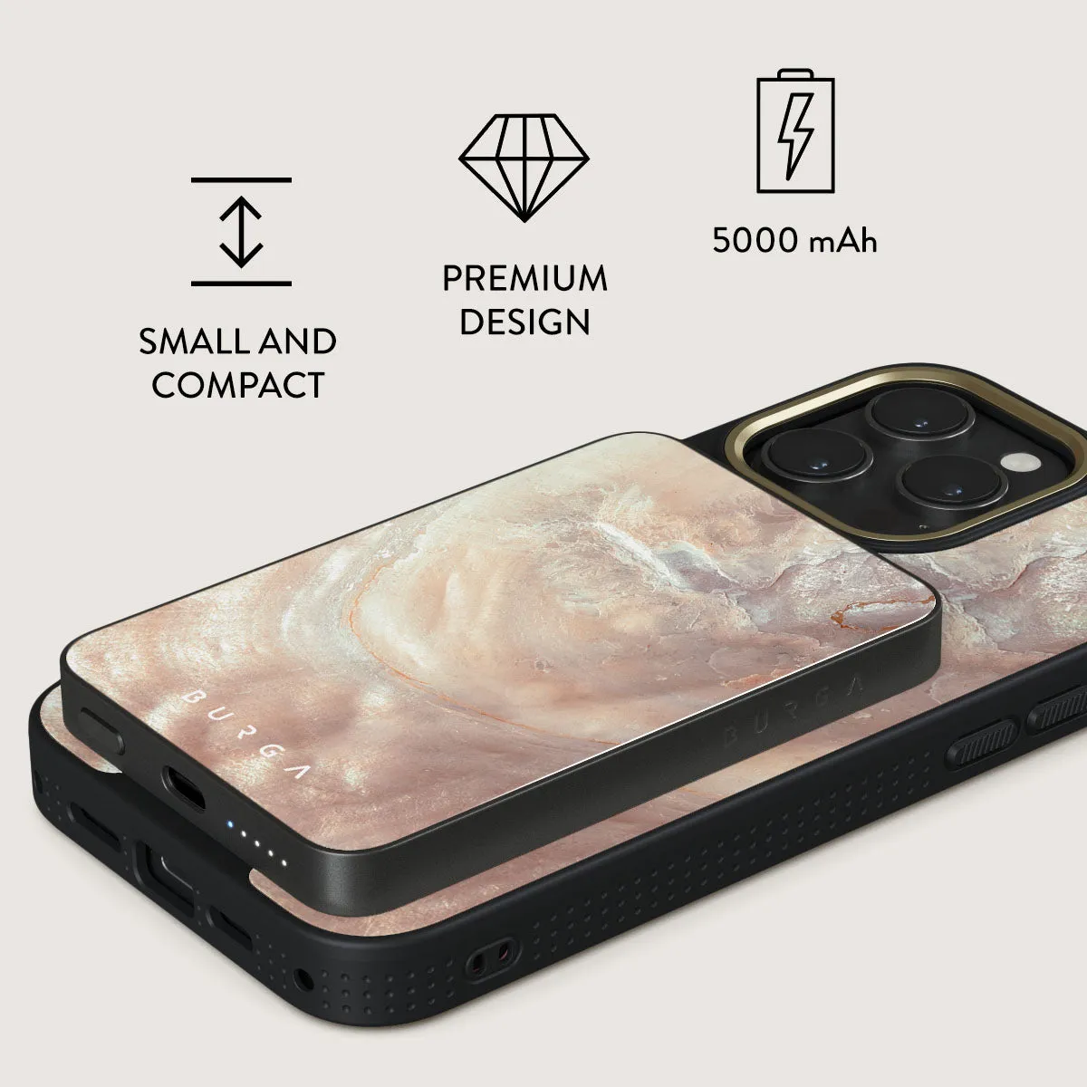 Serene Sunset - Chic Magnetic Power Bank