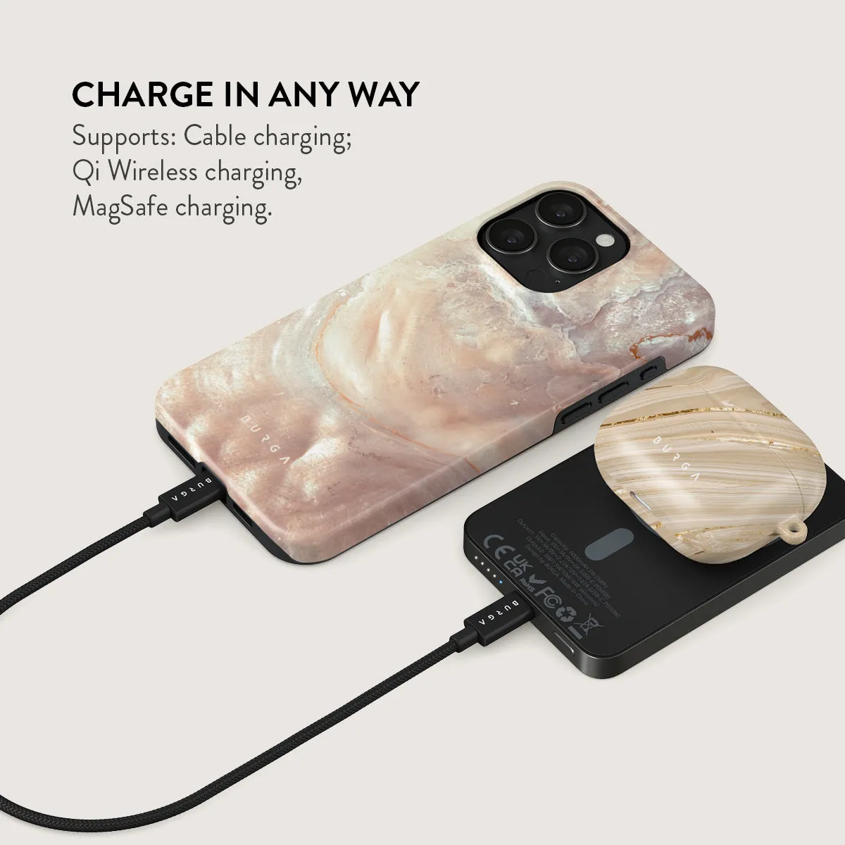 Serene Sunset - Chic Magnetic Power Bank