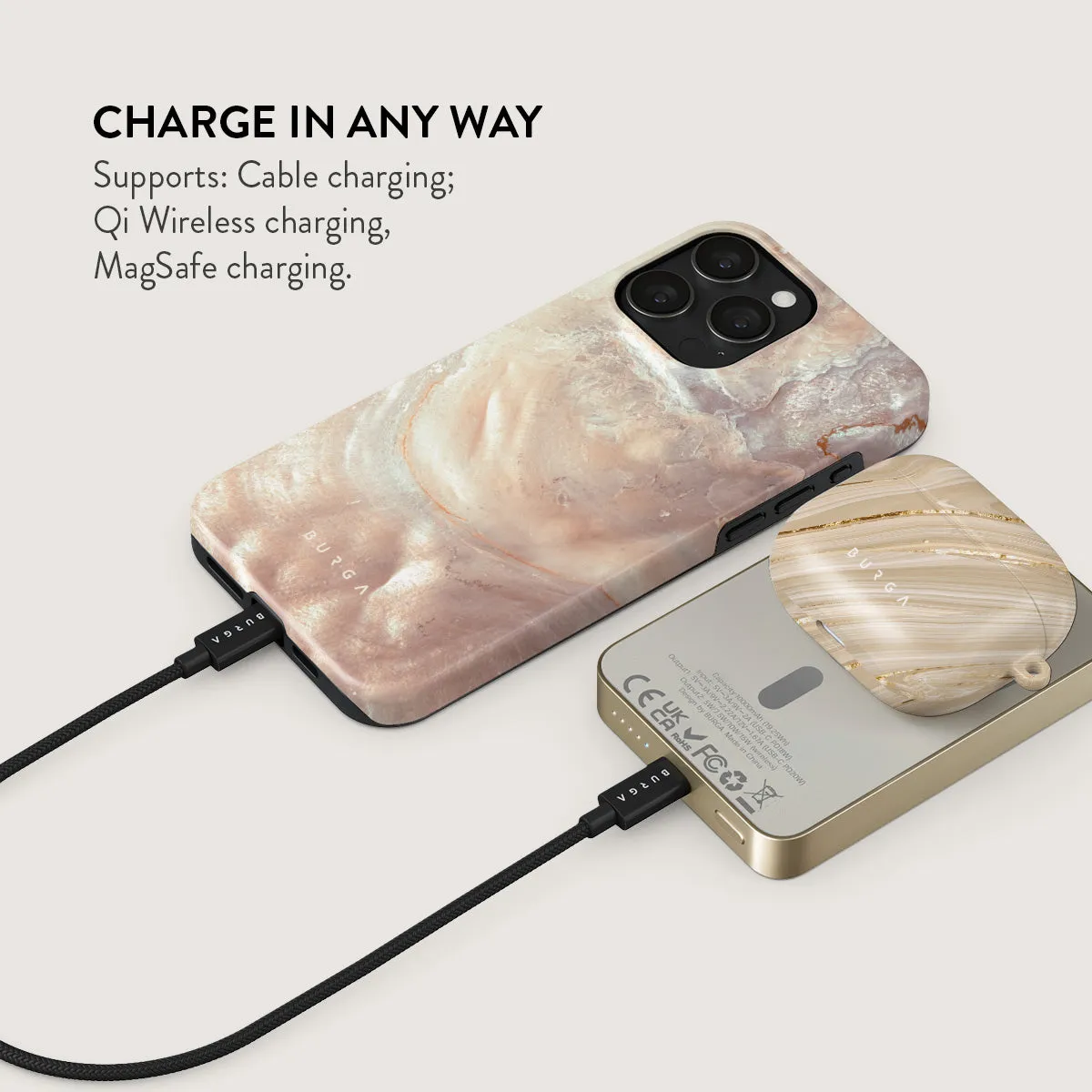 Serene Sunset - Chic Magnetic Power Bank