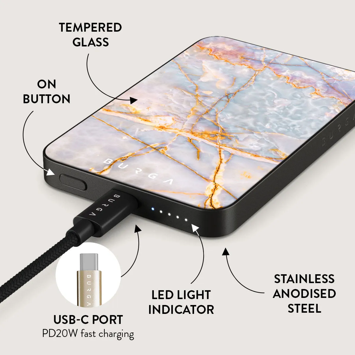 Shallow Sea - Magnetic Power Bank