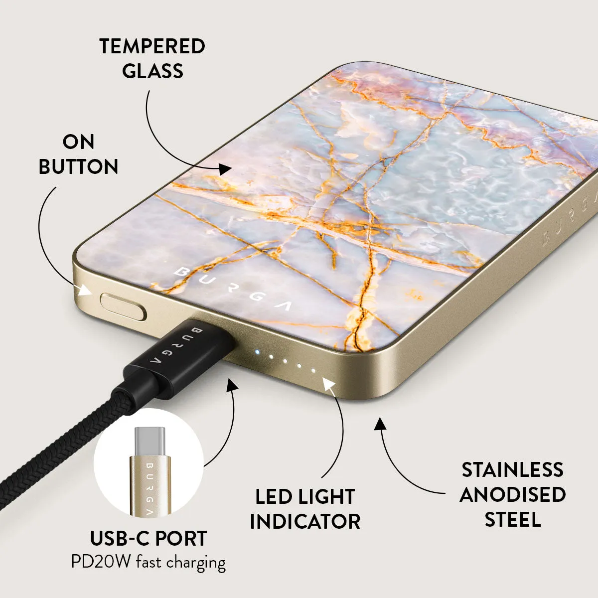 Shallow Sea - Magnetic Power Bank