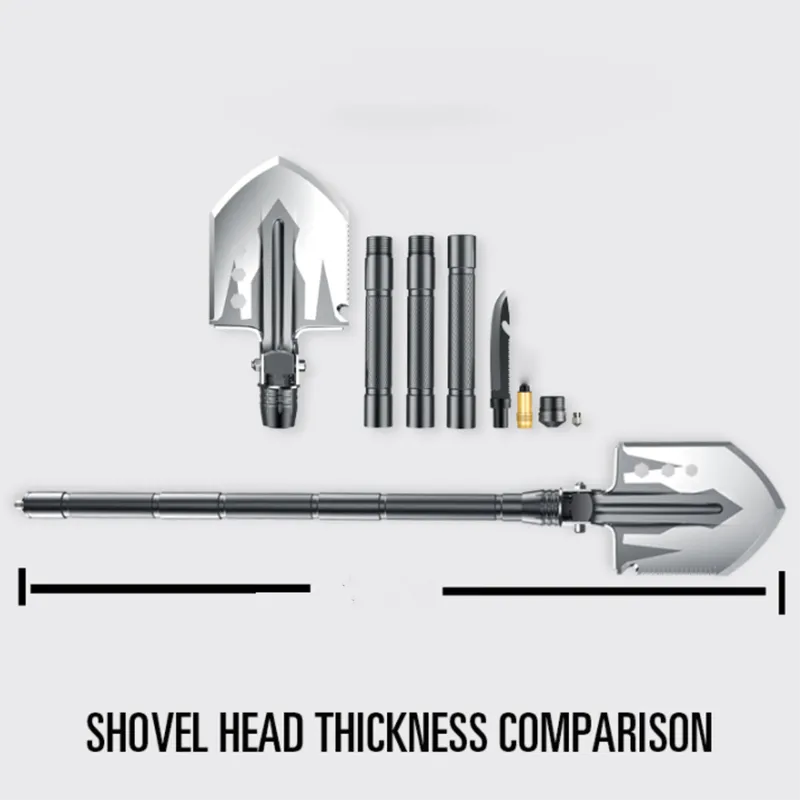 Shovel Camping 76cm Tactical Best-in-class High-performance Military Outdoor