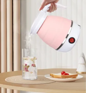 Silicone Foldable Electric Water Kettle – 600ml