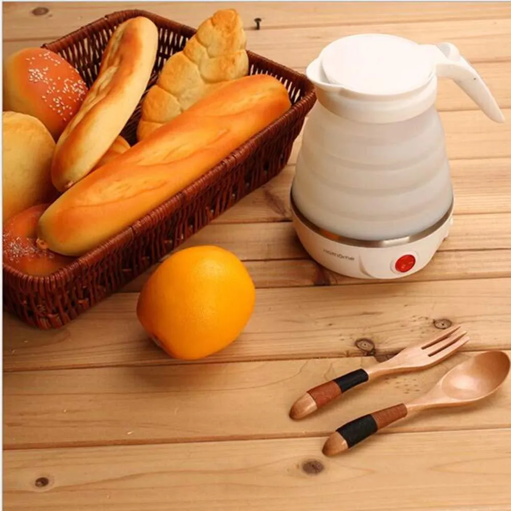 Silicone Foldable Electric Water Kettle – 600ml
