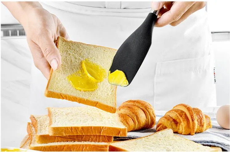 Silicone Kitchenware Set with Stainless Steel Handle