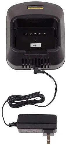 Single Bay Rapid Desk Charger for Hytera (HYT) TC-320 Rechargeable Two Way Radio