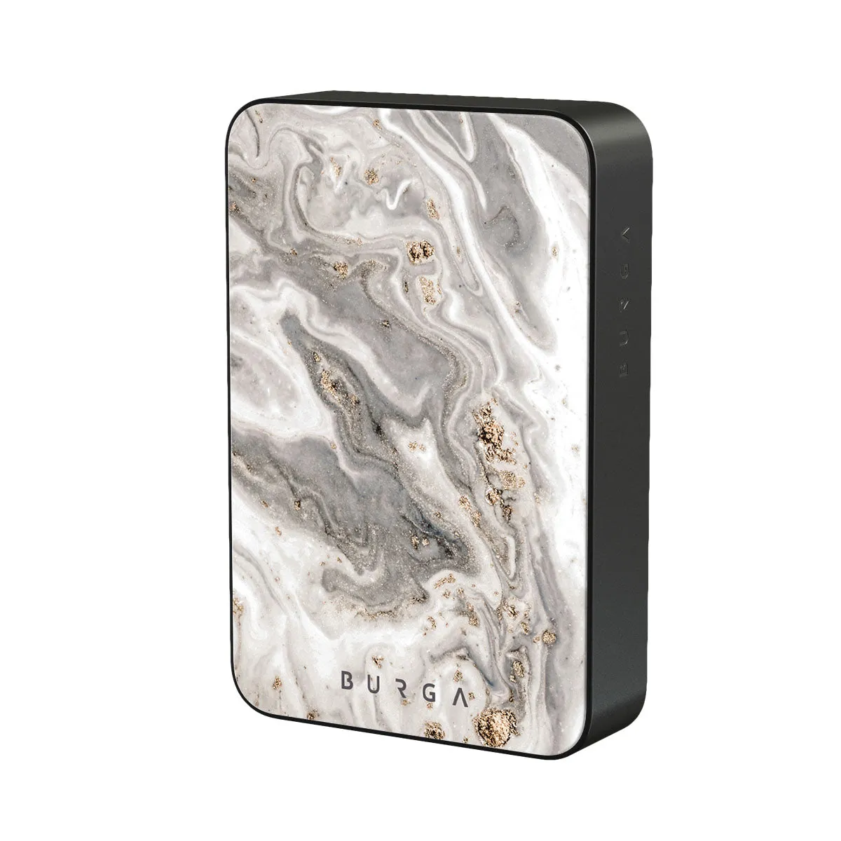 Snowstorm - Grey Marble Magnetic Power Bank