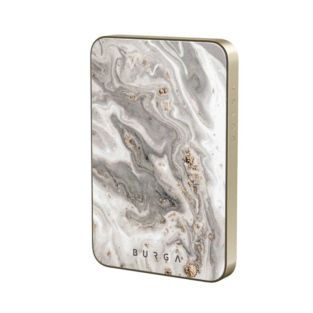 Snowstorm - Grey Marble Magnetic Power Bank