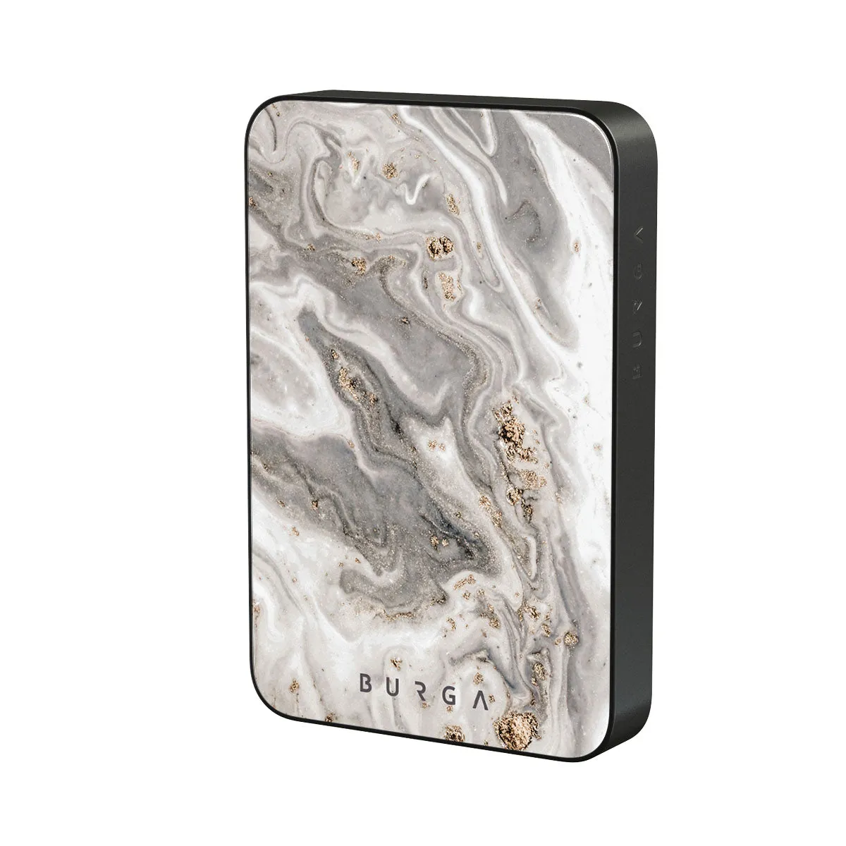 Snowstorm - Grey Marble Magnetic Power Bank