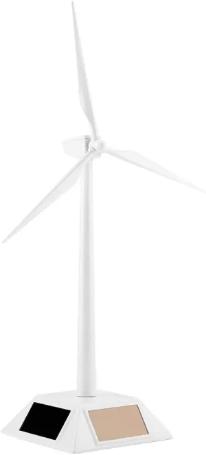 Solar 3D Windmill Model, Children's Educational Fun Gift, Wind Turbine Generator, Home Desktop Decoration Office Desk Decoration