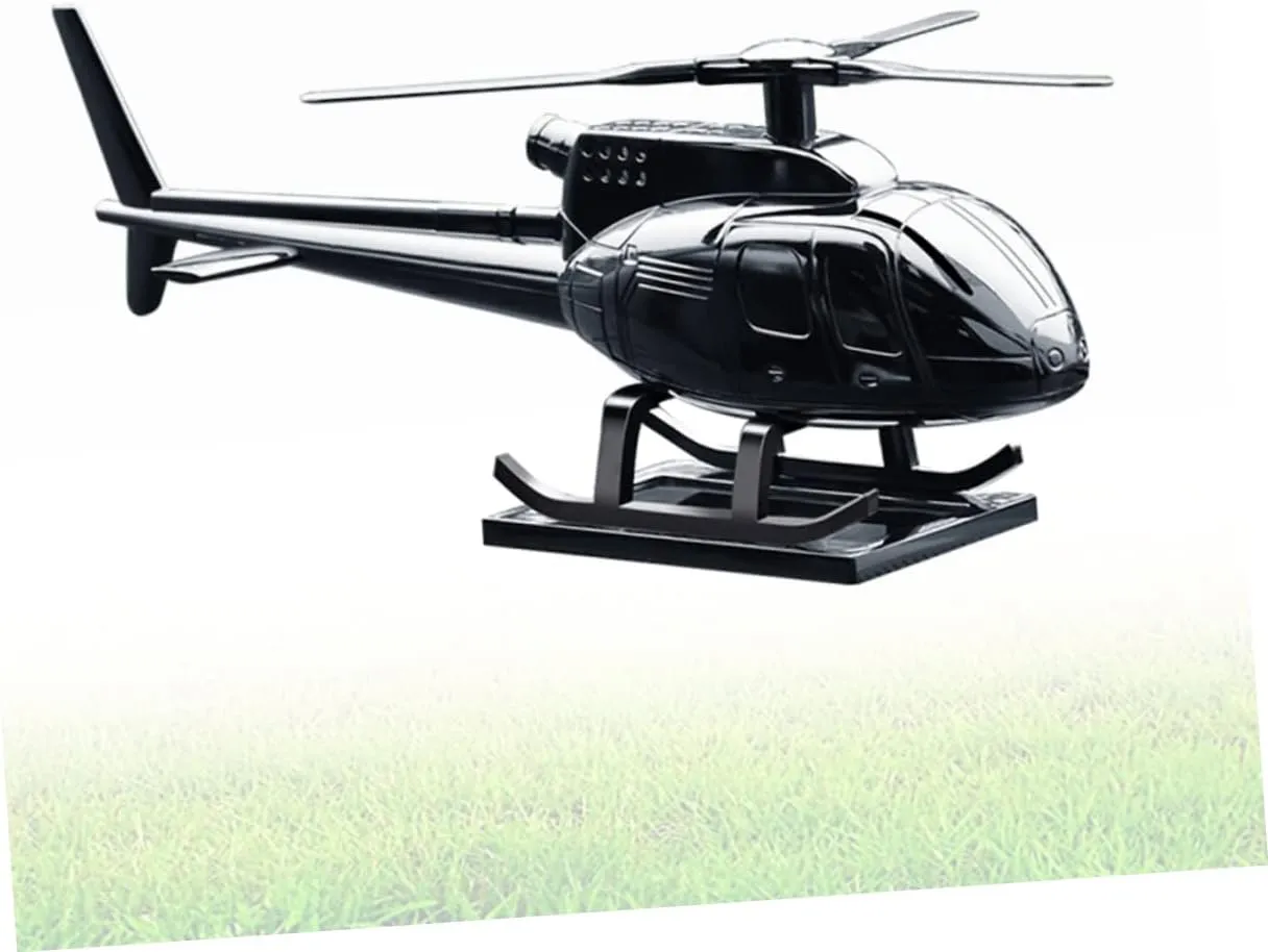 Solar Energy Car Dashboard Aromatherapy Ornament Rotating Solar Helicopter Car Freshener Auto Dashboard Aromatherapy Ornament Dashboard Ornament
