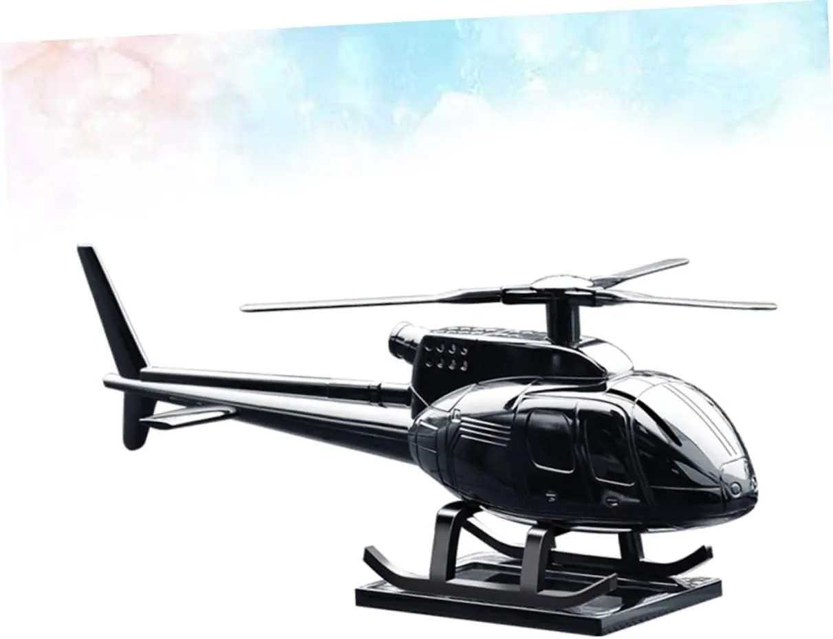 Solar Energy Car Dashboard Aromatherapy Ornament Rotating Solar Helicopter Car Freshener Auto Dashboard Aromatherapy Ornament Dashboard Ornament