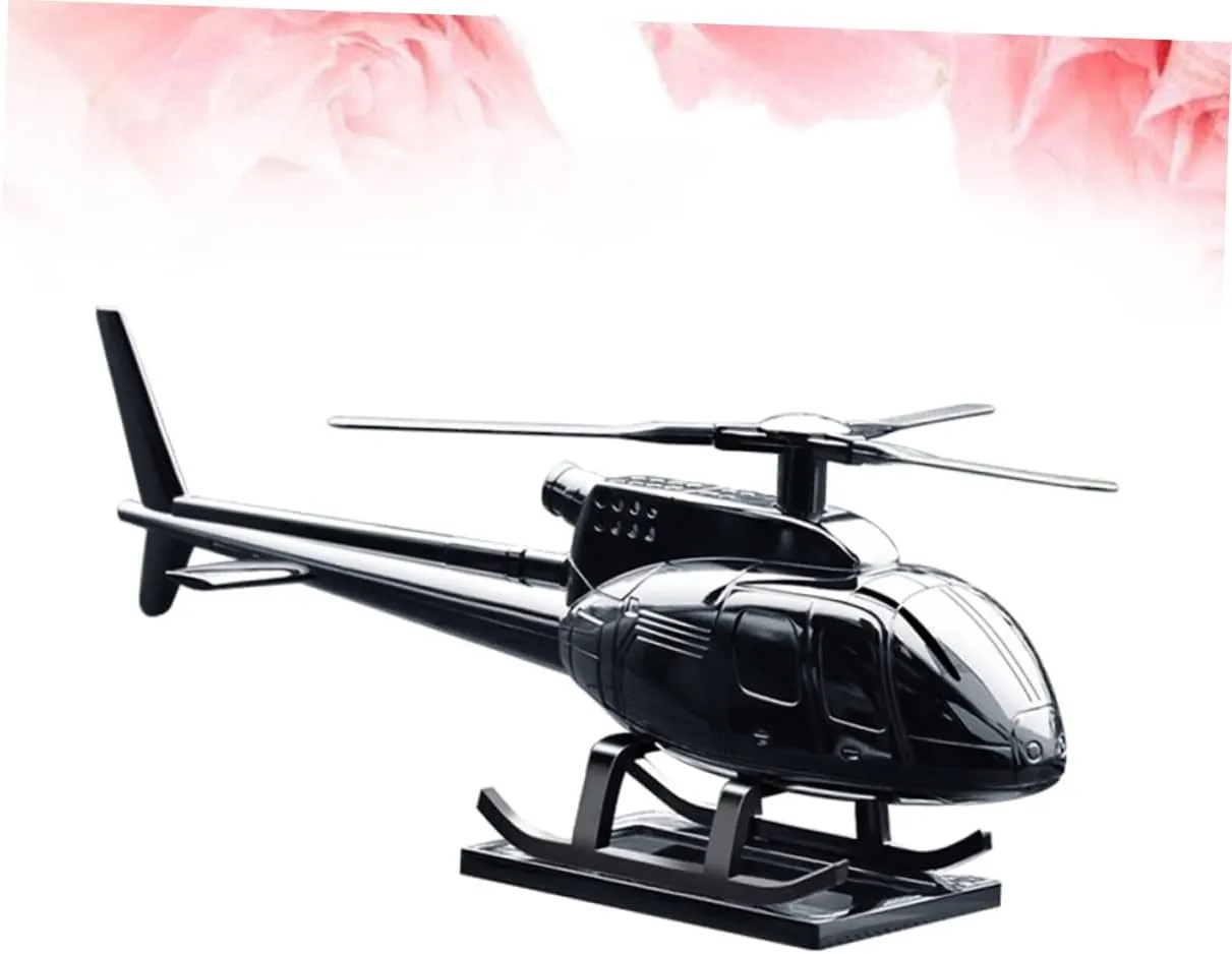 Solar Energy Car Dashboard Aromatherapy Ornament Rotating Solar Helicopter Car Freshener Auto Dashboard Aromatherapy Ornament Dashboard Ornament