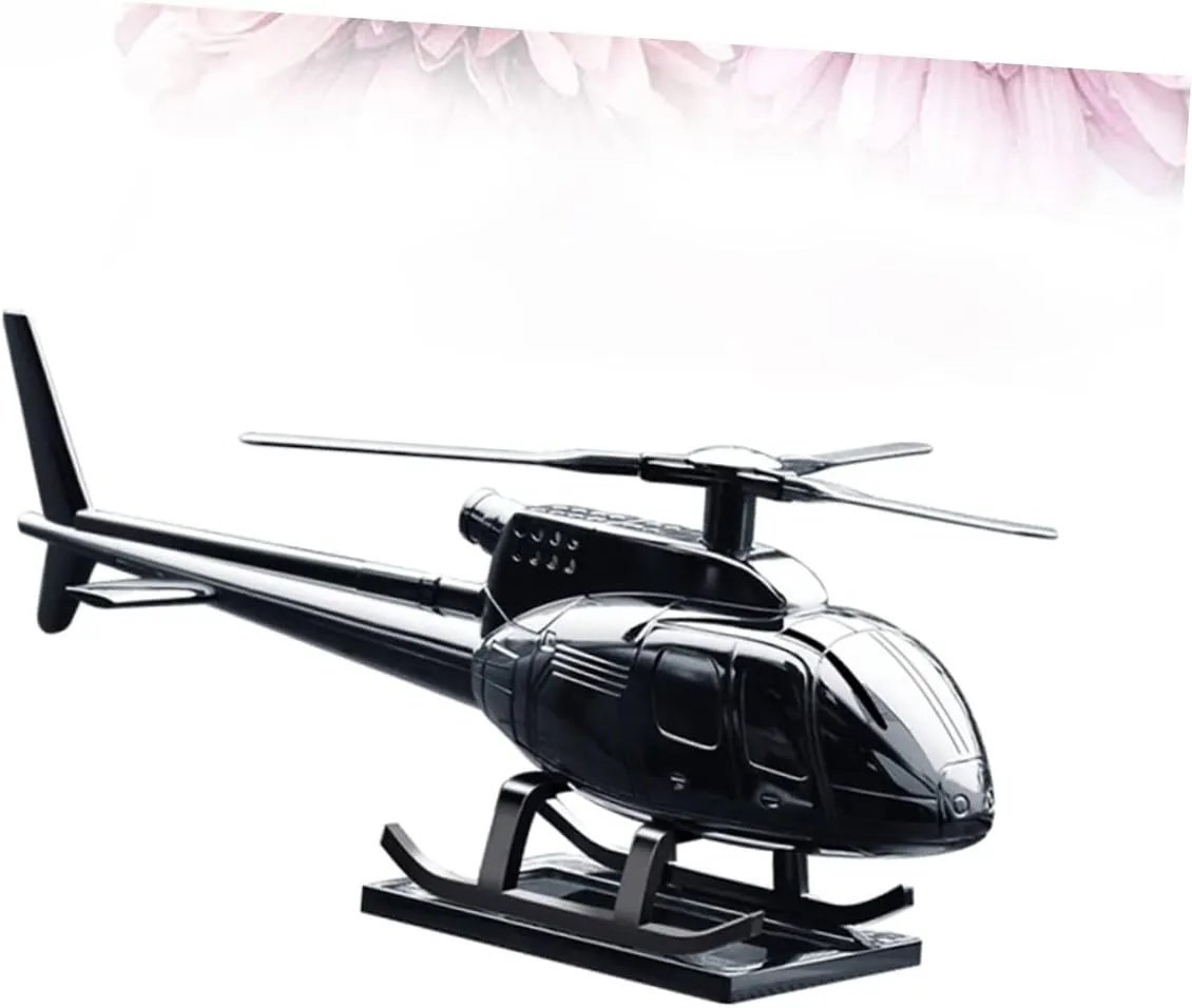 Solar Energy Car Dashboard Aromatherapy Ornament Rotating Solar Helicopter Car Freshener Auto Dashboard Aromatherapy Ornament Dashboard Ornament