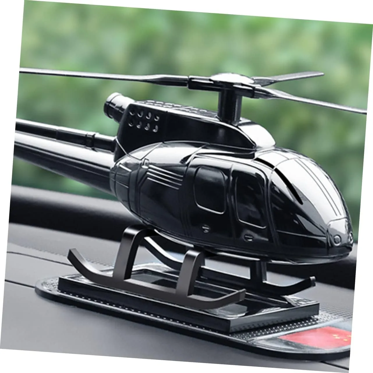 Solar Energy Car Dashboard Aromatherapy Ornament Rotating Solar Helicopter Car Freshener Auto Dashboard Aromatherapy Ornament Dashboard Ornament