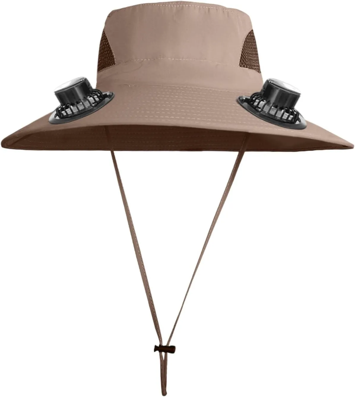 Solar Fan Hat for Men, Wide Brim Solar Fan Hat Outdoor Fishing, Solar Powered Fan Hats, Bucket Hats Built in Fans