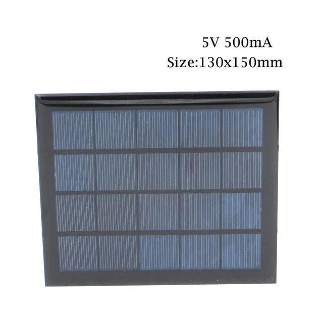 Solar Panel Power Bank 5VDC