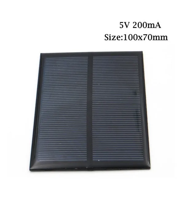 Solar Panel Power Bank 5VDC