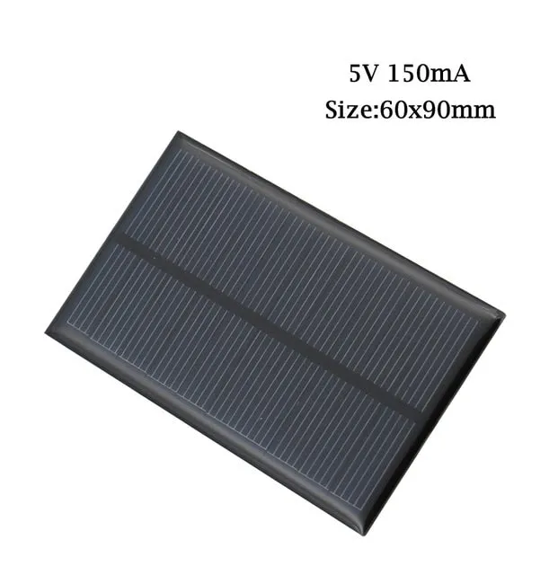 Solar Panel Power Bank 5VDC