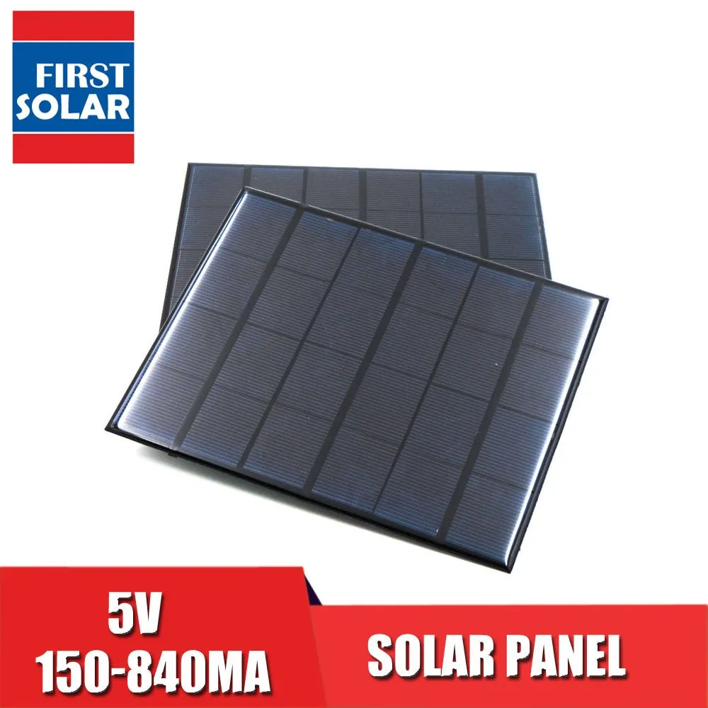 Solar Panel Power Bank 5VDC