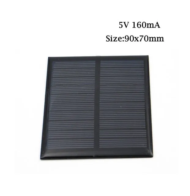 Solar Panel Power Bank 5VDC