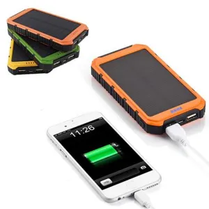Solar Power Bank Phone Charger
