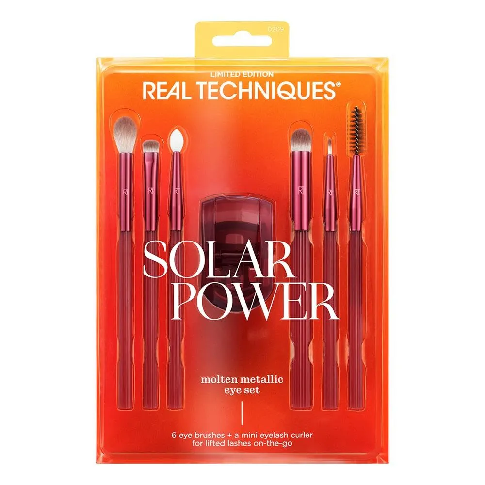 Solar Power MOLTEN METALLIC EYE SET REAL TECHNIQUES