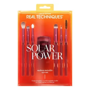 Solar Power MOLTEN METALLIC EYE SET REAL TECHNIQUES