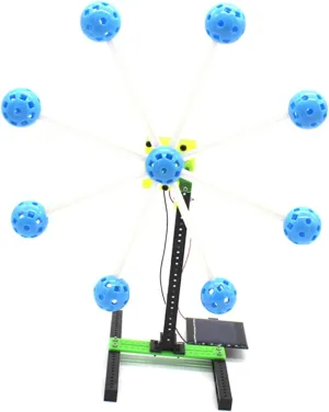Solar Power Rotatable Ferris Wheel Educational Kit Hand-on Perfect Present for Boys and Girls