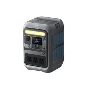 SOLIX C300 Portable Power Station,Outdoor 288Wh LiFePO4 Battery, 300W