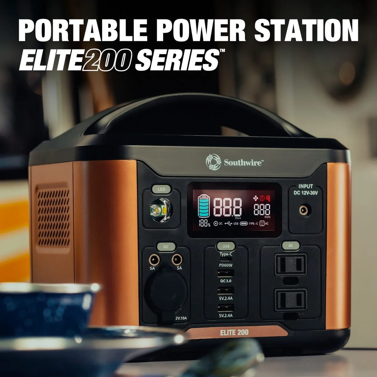 Southwire Elite 200 Series™ Portable Power Station - 53250