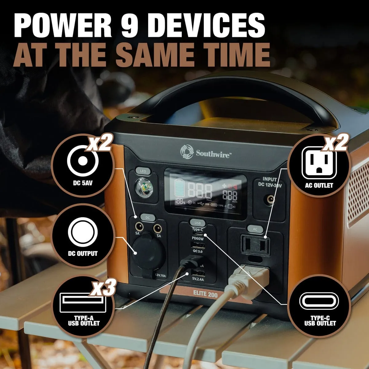 Southwire Elite 200 Series™ Portable Power Station - 53250